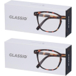 Occhiali da lettura glassio sacramento colore tortoise gradazione +1,0
