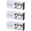 Occhiali da lettura glassio sacramento colore tortoise gradazione +2,0