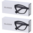 Occhiali da lettura glassio santa clara colore nero gradazione +3,5 2x