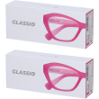 Occhiali da lettura glassio santa clara colore rosa gradazione +3,0 1