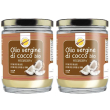 Olio vergine di cocco bio 500 ml alicamentis 2x500 ml