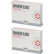 Omega pharma diver 100® set da 2 2x20 pz compresse