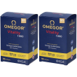 Omegor® vitality 1000 set da 2 2x126 g capsule