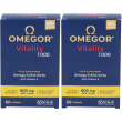 Omegor vitality 1000 set da 2 2x60 pz capsule morbide