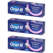 Oral-b advanced dentifricio protezione gengive 3x75 ml