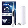 Oral-b io 5s spazzolino elettrico bianco ricaricabile con custodia da viaggio