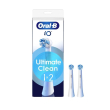 Oral-b io ultimate clean 2 testine di ricambio per spazzolino elettrico bianco