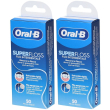 Oral-b superfloss filo interdentale set da 2 st
