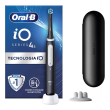 Oralb io 4 nero spazzolino elettrico + travel case + porta refill