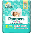 Pampers bd downcount midi 20 pezzi
