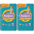 Pampers il costumino 5+ set da 2 2x10 pz pannolini
