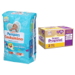 Pampers quadri progressi midi 4-9 kg + il costumino 3 (6-11 kg