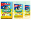 Pampers sole&luna junior 18 pezzi