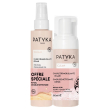 Patyka - clean duo doppia detersione olio struccante + mousse detergente confezione 2 pezzi