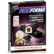 Pesoforma - barretta al cioccolato fondente e mandorla confezione 12 barrette