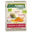 Pesoforma nature curcuma e carciofo integratore contro gonfiori addominali 30 compresse