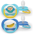 Philips avent succhietti air 6-18m scimmia e banana 2 pezzi