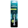 Philips testina intercare bianca pacco da 2 rimuove 3x la placca vs spazzolino manuale