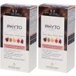 Phyto color kit 5,3 castano chiato dorato set da 2 2x1 pz