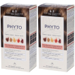 Phyto color kit 6,3 biondo scuro dorato set da 2 2x1 pz