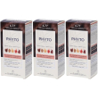 Phyto color kit 6,77 marrone chiaro cappuccino 3x1 pz set
