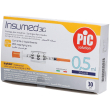 Pic siringa per insulina pic insumed 0,5ml 100 ui ago gauge 31 lunghez