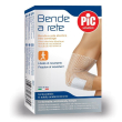 Pic solution benda a rete elastica gambe e ginocchia 4x1 pz fasciatura