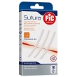 pic solution sutura - cerotti sterili per suture cutanee, 10 pezzi da 6x75 mm