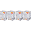 Pic strisce test glicemia per pic safe gluco monitor 25 pezzi set da 4