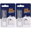 Piz buin mountain stick labbra spf30 set da 2 2x4,9 g protezione per l