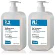Pl3 gel detergente fisiologico 500 ml 2x500 ml detergente
