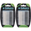 Plakkontrol brush & clean carbon scovolini 2x1 st