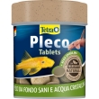 Pleco tablets algha spirulina - alimento completo per pesci timidi e di fondo 120 tablets