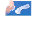 Podogel protettiva tallone 1 pezzi