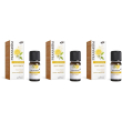 Pranarom la diffusione zeste tonico olio essenziale 3x30 ml capsule