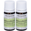 Pranarom olio essenziale melissa 2x5 ml soluzione orale