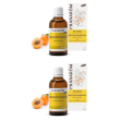 Pranarom olio vegetale nocciolo d albicocca 2x50 ml soluzione orale