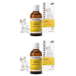 Pranarom olio vegetale tamanu noci 2x50 ml soluzione orale