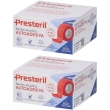 Presteril benda elastica autoadesiva 2,5cm x 4,5m colore rosso 2x1 st