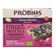 Probios fit&go barretta frutta secca e cranberries 3 pezzi da 25 g