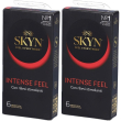Profilattico skyn intense feel 2x6 pz preservativi