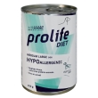 Prolife diet dog hypoallergenic medium large cinghiale fresco - alimento completo per cani m-l per intolleranze 400 gr