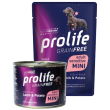 Prolife grain free agnello fresco con patate cibo umido per cani adulti taglia mini bustina 100g 197b