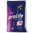 Prolife grain free sensitive pork & potato cibo secco per cani cuccioli taglia piccola sacco 600g 197b