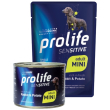 Prolife sensitive coniglio con patate cibo umido per cani adulti taglia mini bustina 100g prolife