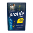 Prolife smart pollo fresco con riso cibo umido per cani adulti taglia mini bustina 100g prolife