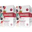Promopharma® dimagra® protein red fruit set da 2 2x220 g polvere per s