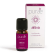 Purae sinergia oli essenziali - attiva tonificante e vitalizzante, 10 ml