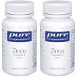Pure encapsulations zinco 30 capsule 2x30 pz