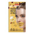 Purederm - maschera labbra in gel idratanti nutrienti e rassodanti al frutto della passione confezione 6 pezz